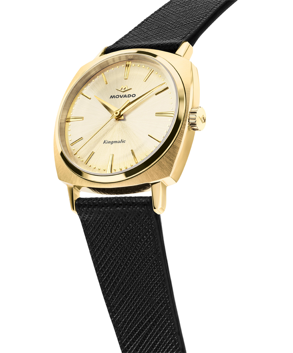 Movado Heritage Kingmatic 3650173 profile view