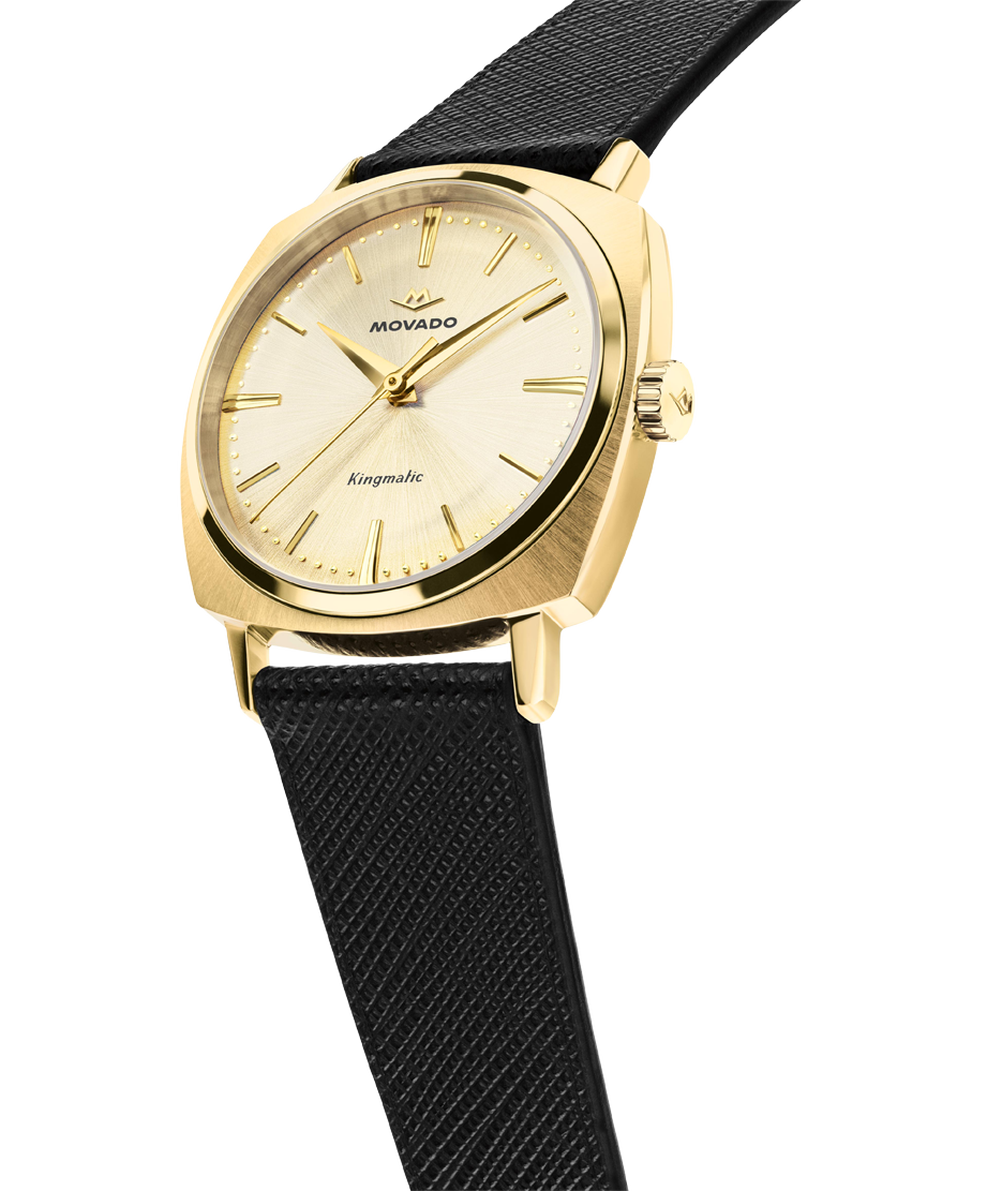 Movado Heritage Kingmatic 3650173 profile view