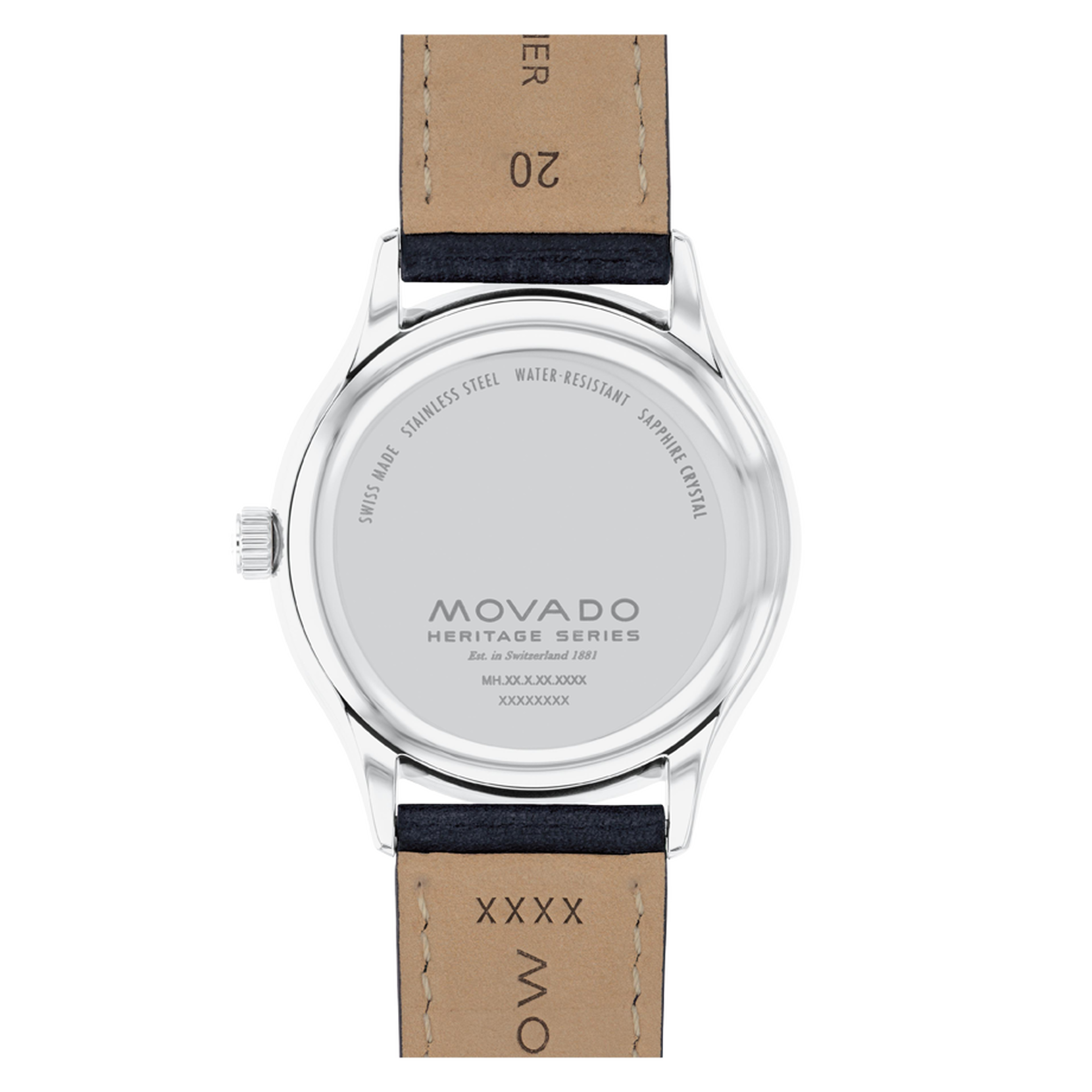 Movado Watch Heritage Series - 40mm Calendoplan 3650193