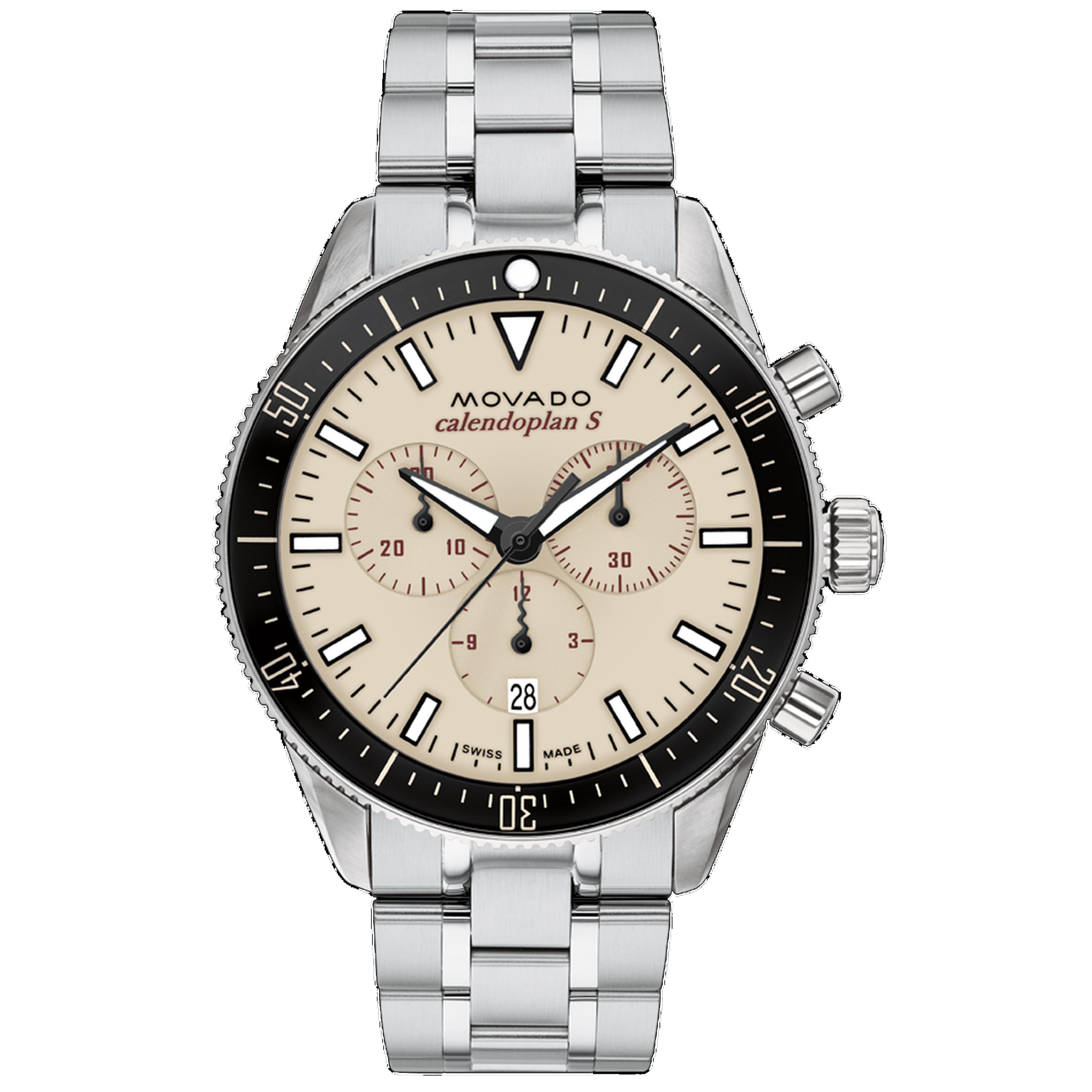 Movado Watch Heritage Series - 43mm Calendoplan S 3650204