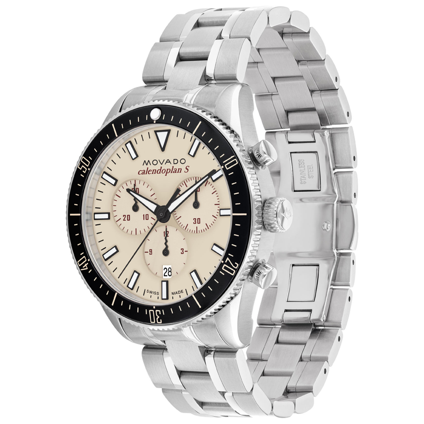 Movado Watch Heritage Series - 43mm Calendoplan S 3650204