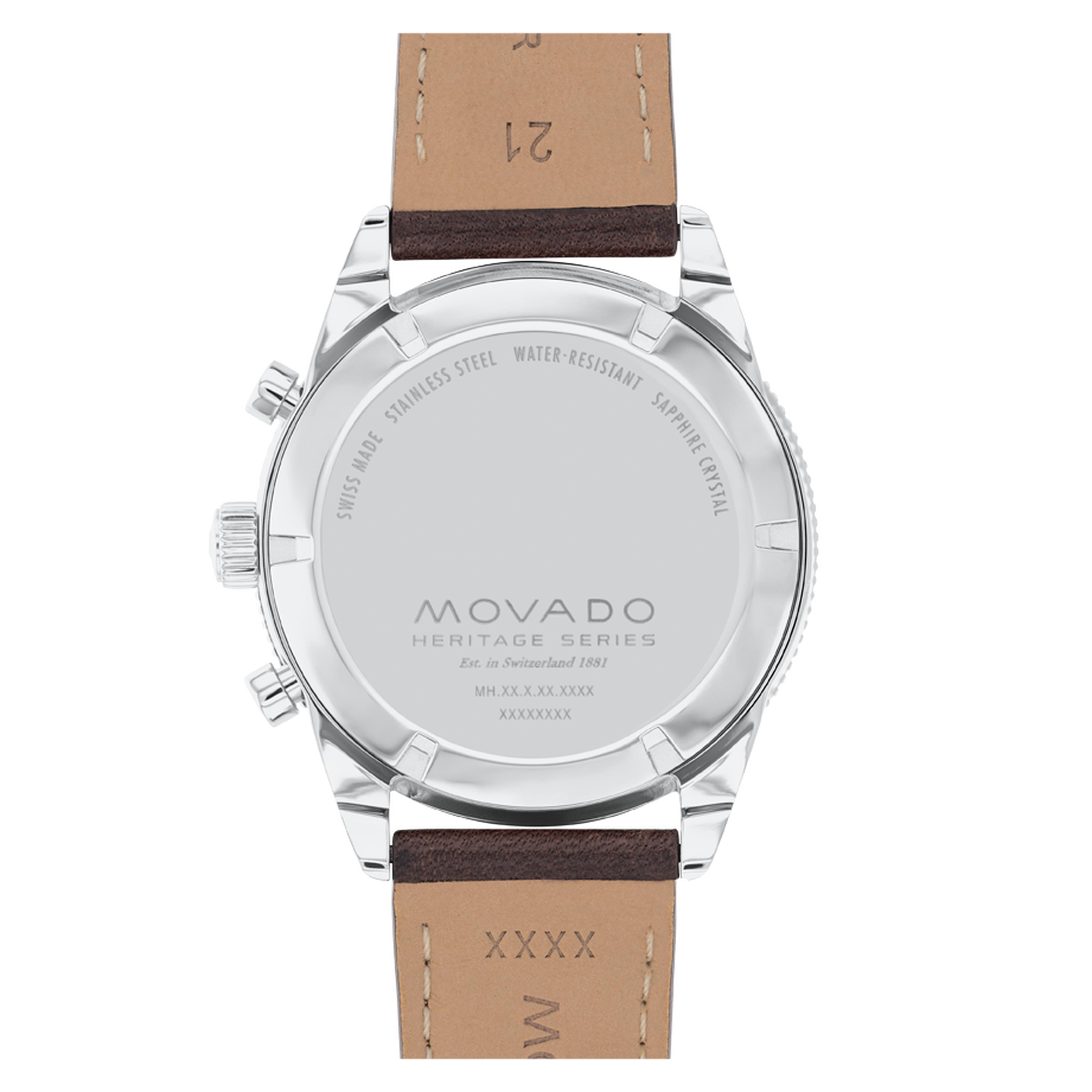 Movado Watch Heritage Series - 43mm Calendoplan S 3650205
