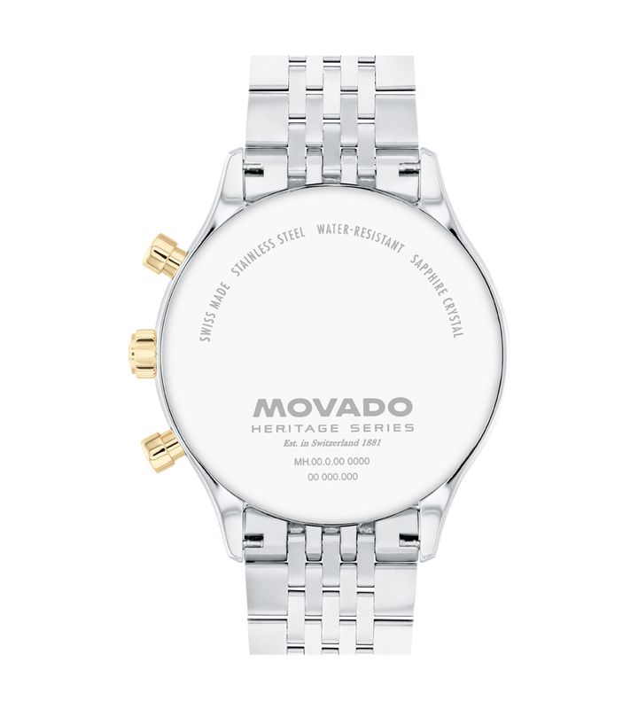 Movado Watch Heritage Series - 43mm Calendoplan Chronograph 3650014