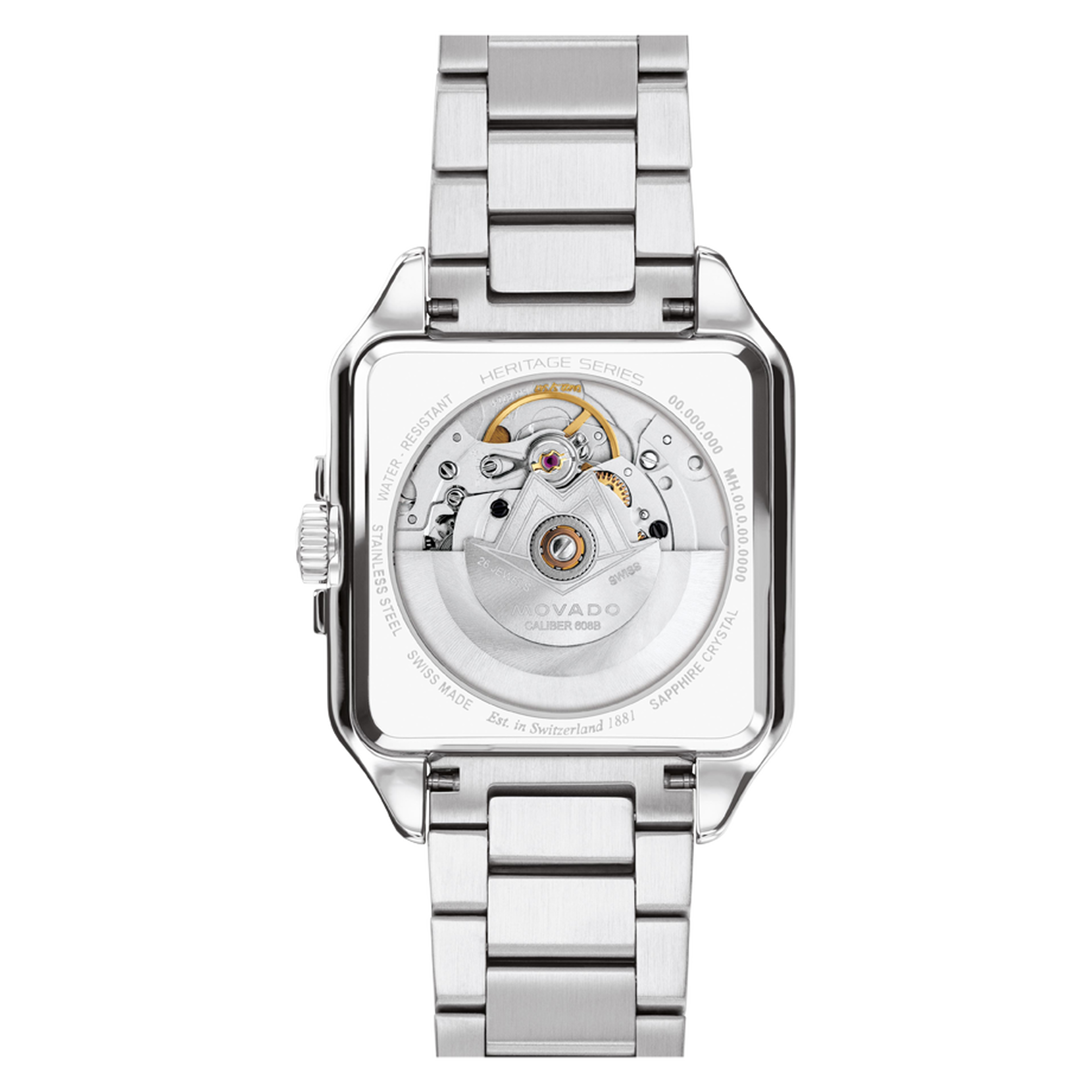 Movado Watch - Heritage 1917 Square Automatic