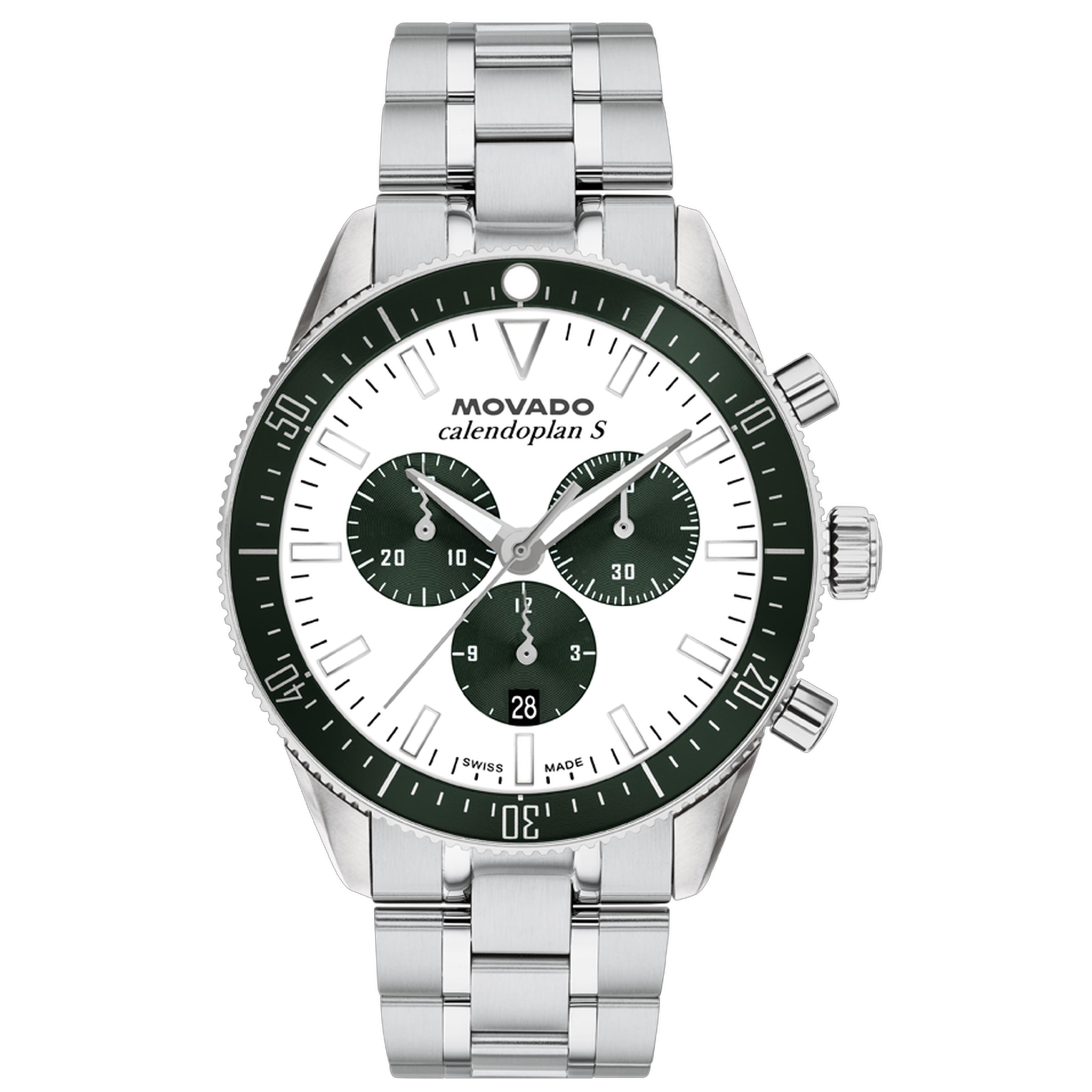 Movado Watch Heritage Series - Calendoplan S Chronograph Panda
