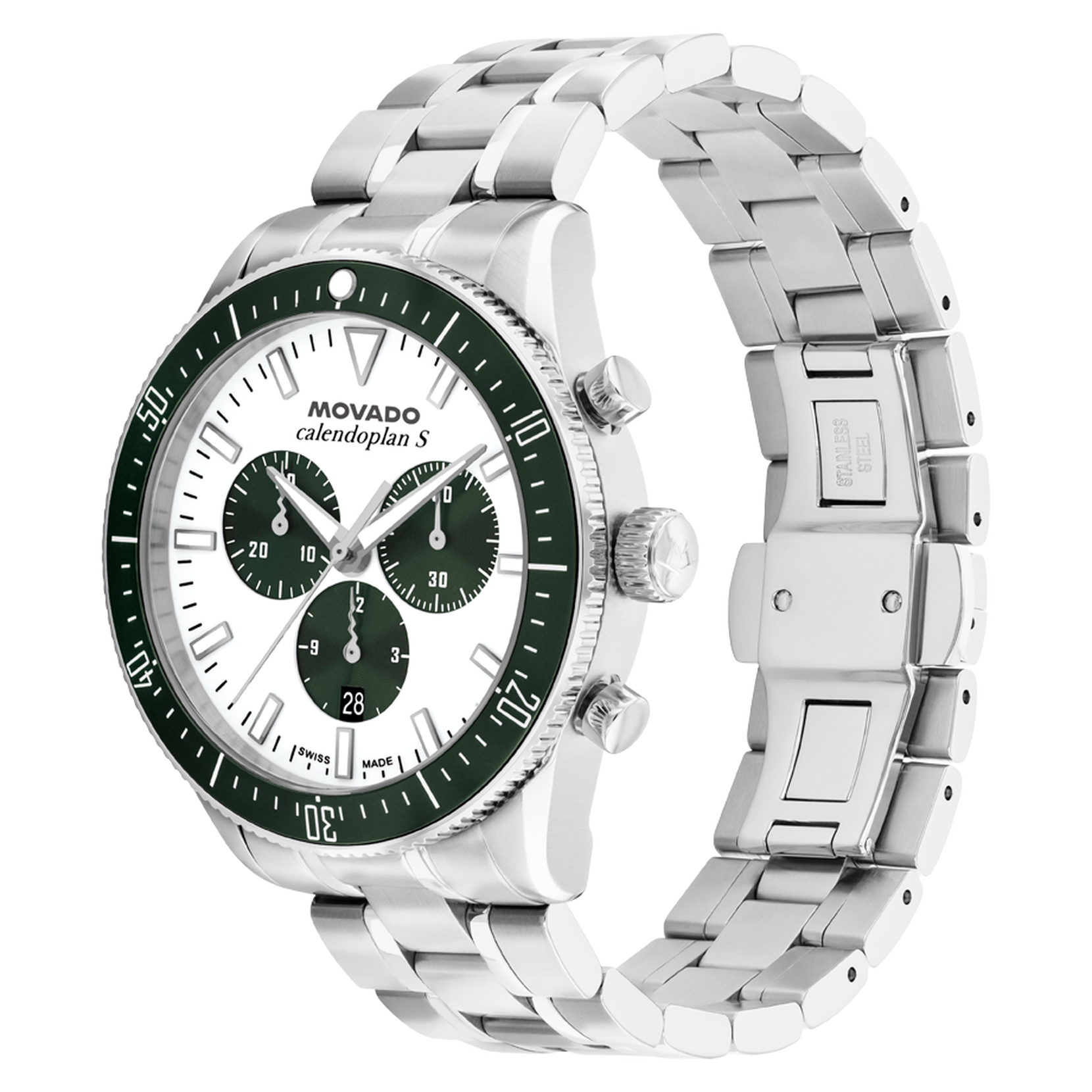 Movado Watch Heritage Series - Calendoplan S Chronograph Panda