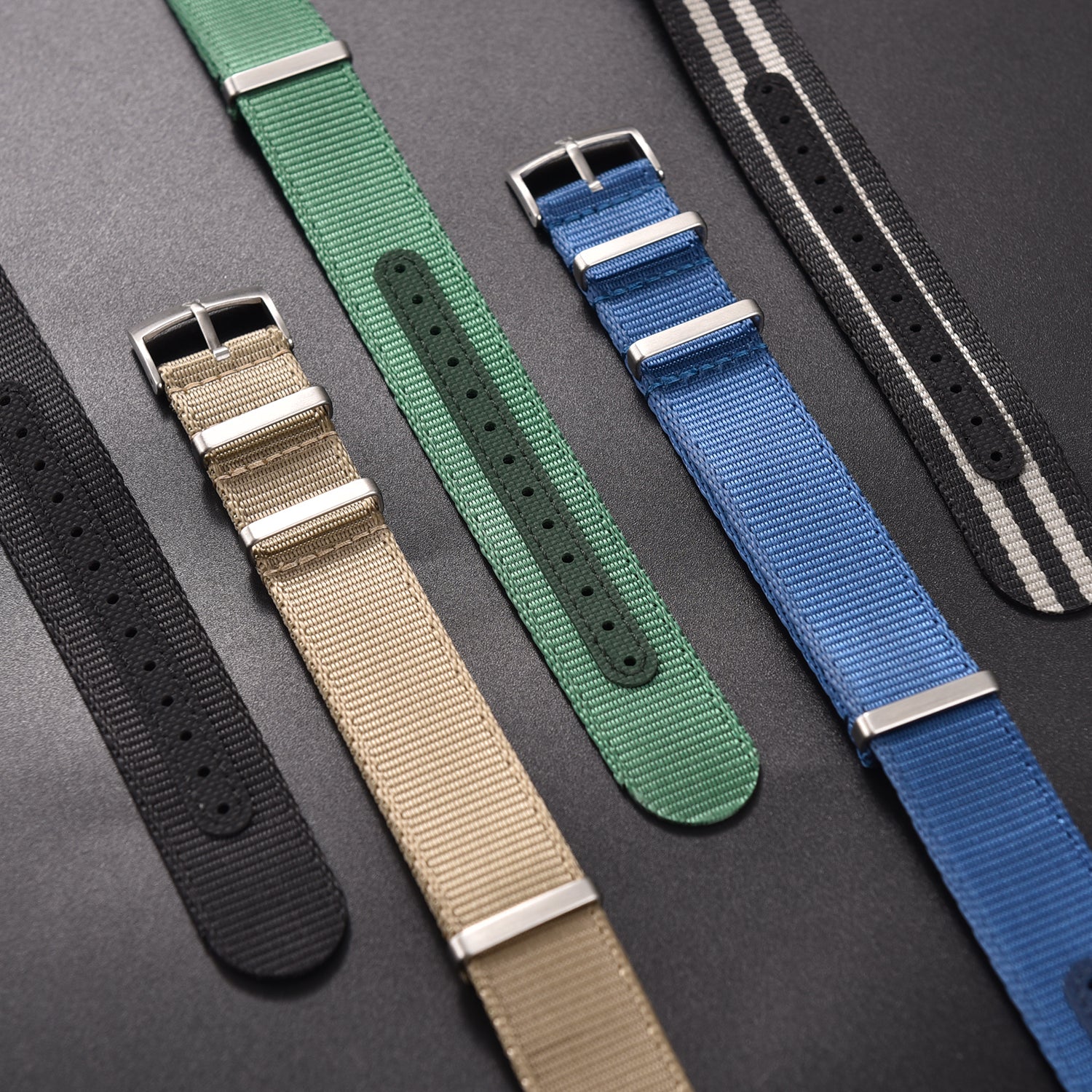 Halifax Watch Bands - GLIDEPRO Seatbelt NATO – FKM-Reinforced