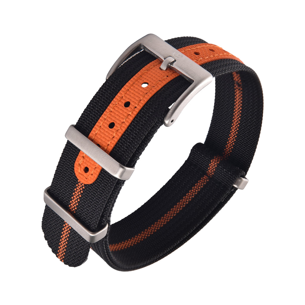 Halifax Watch Bands - Stronghold Webbed NATO Strap - FKM Reinforced