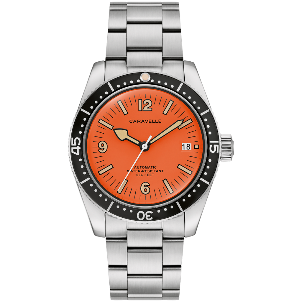 Caravelle Watch - Gold Tone Expansion 43A157