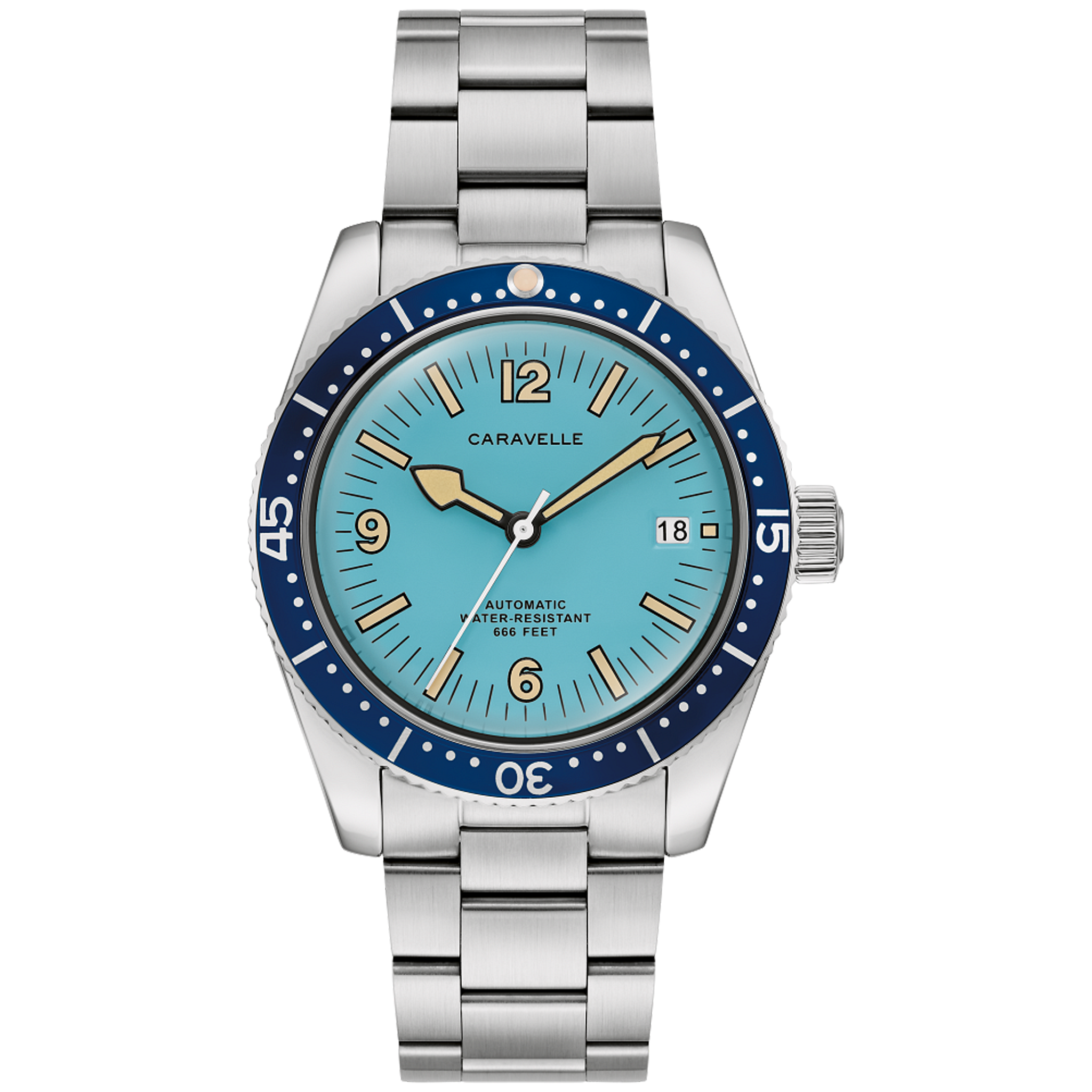 Caravelle Watch - Gold Tone Expansion 43A157