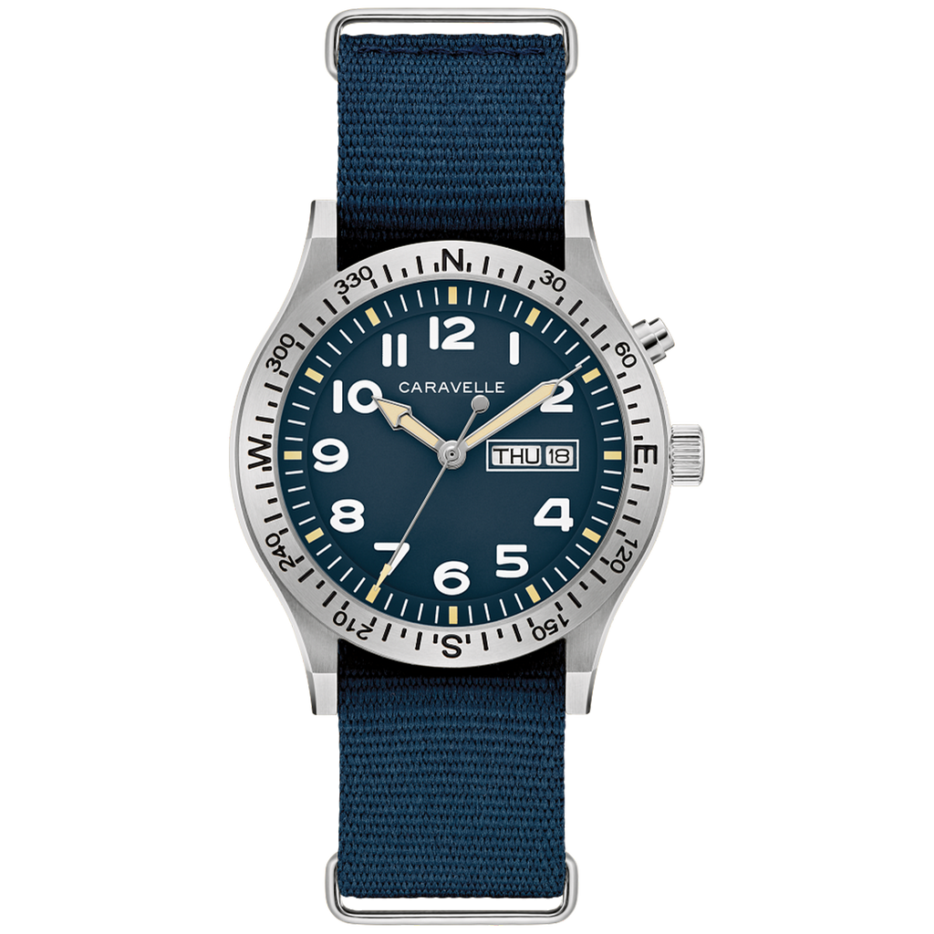 Caravelle Watch - Field Light Up 43C126