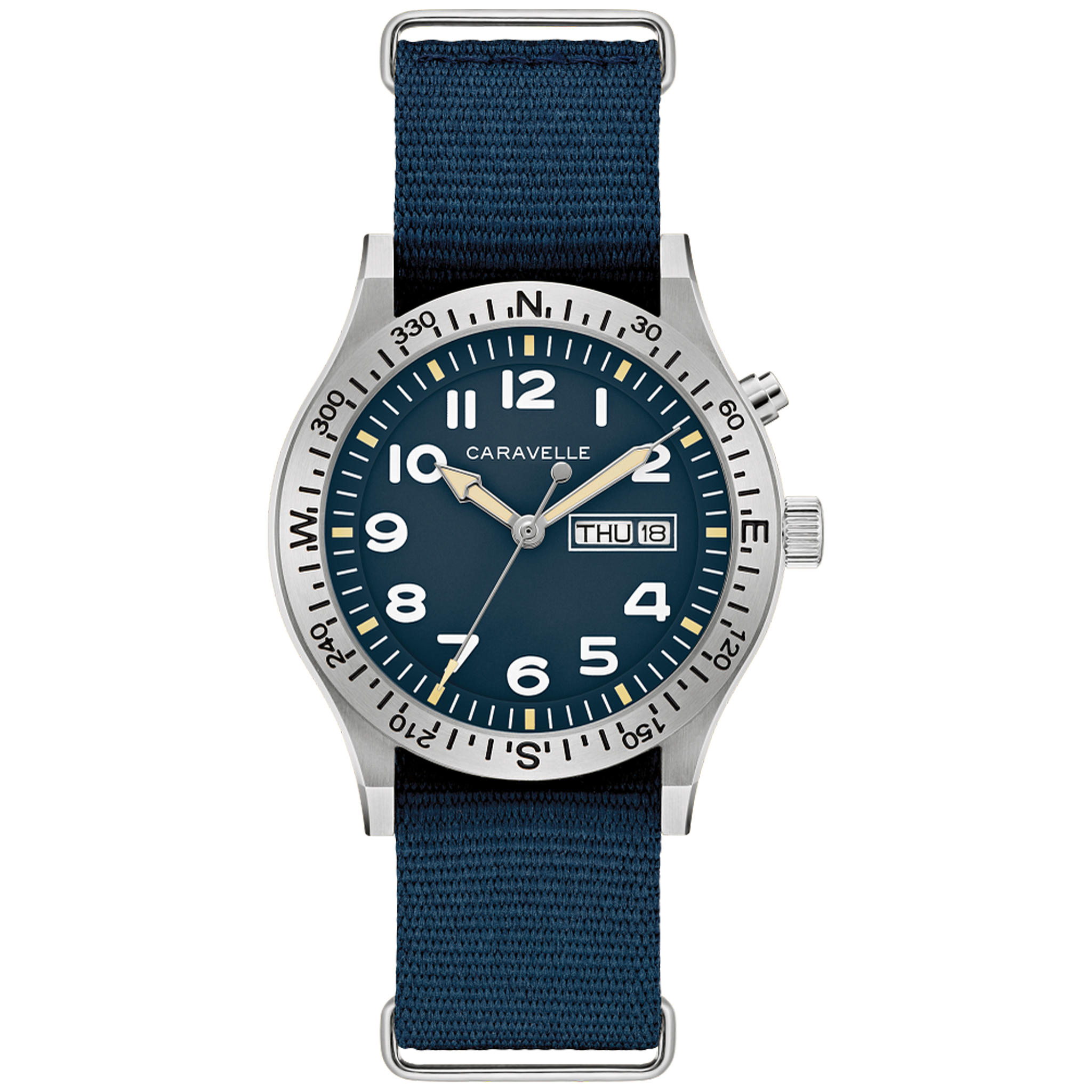 Caravelle Watch - Field Light Up 43C126