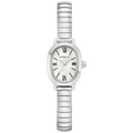 Caravelle Classic - 18.5mm White Dial Silver-Tone (43L230) front view