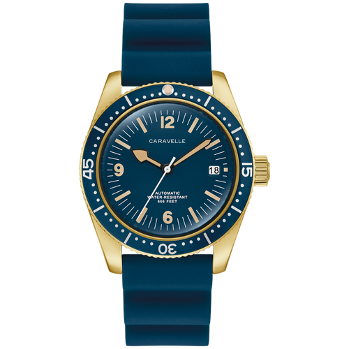 Caravelle Watch - Gold Tone Expansion 43A157