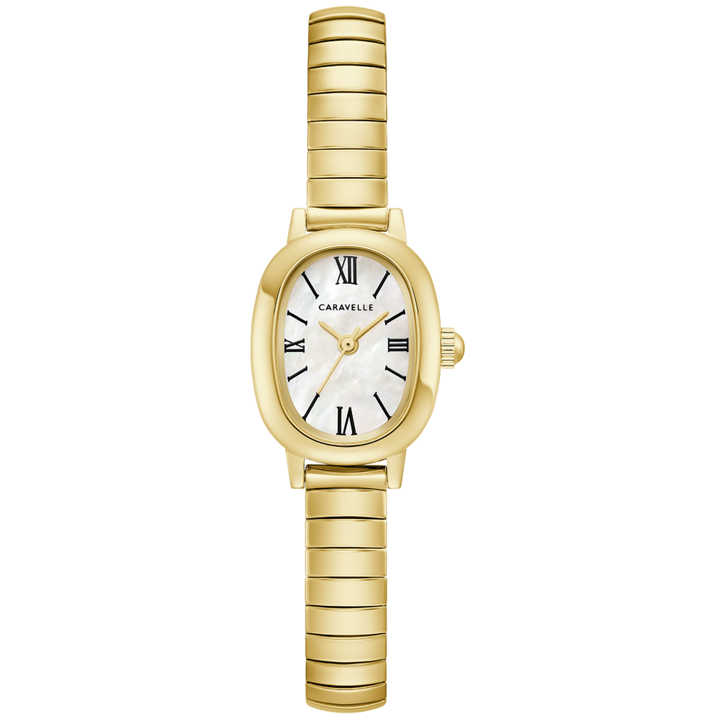 Caravelle Classic 18.5mm White Watch 44L274