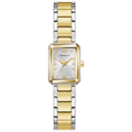 Caravelle Modern - 17.5mm Silver-Tone Dial Silver-Tone (45L193) front view