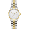 Caravelle Classic - 28mm Silver-Tone Dial Two-Tone (45M121) front view