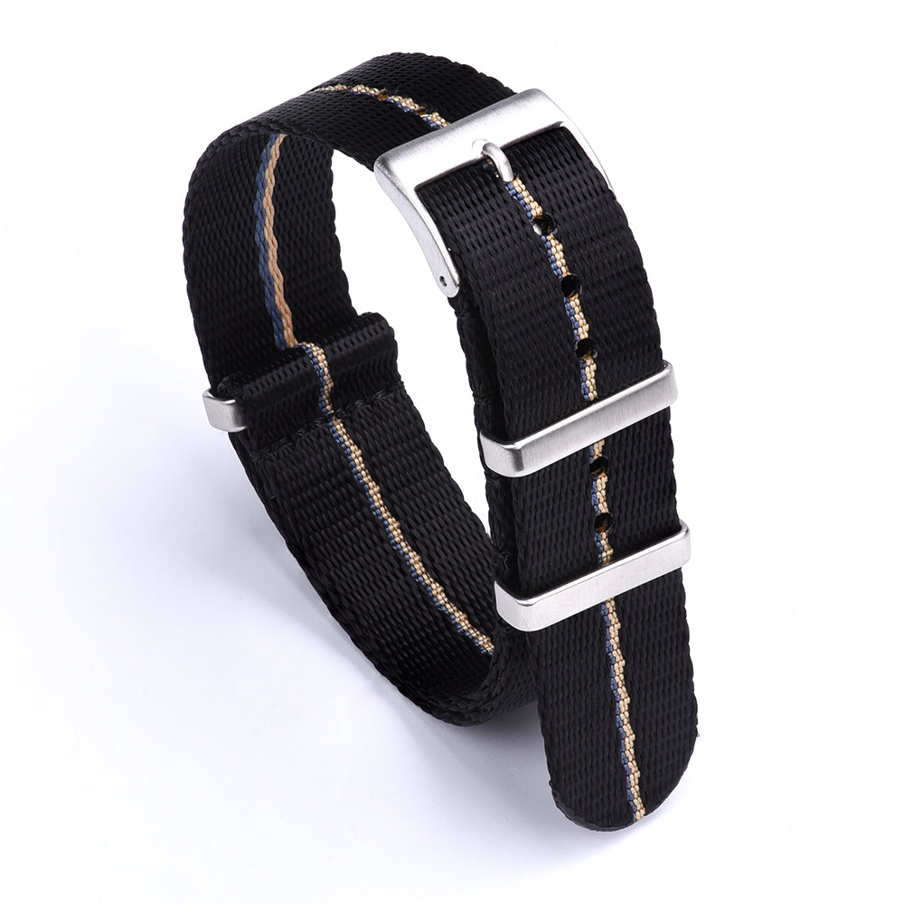 Halifax Watch Bands - Seat Belt Luxury NATO Strap