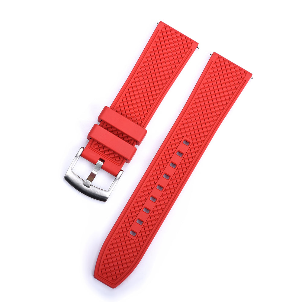 Halifax Watch Bands - Textured FKM Rubber Strap