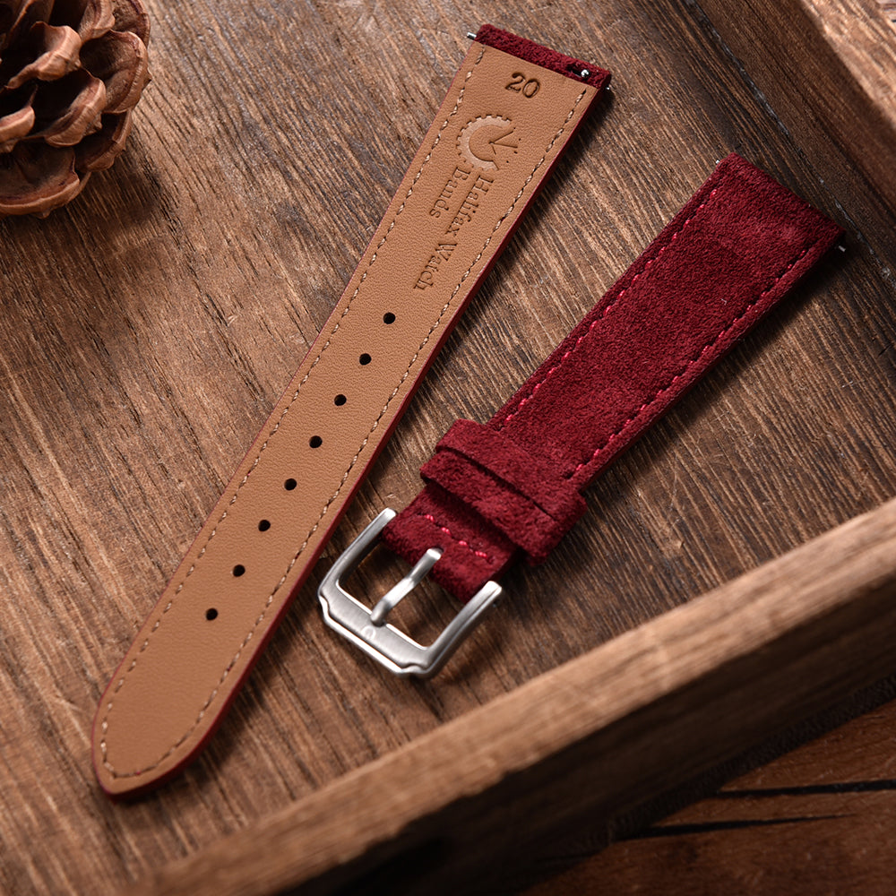 Halifax Watch Bands - Premium Suede Leather