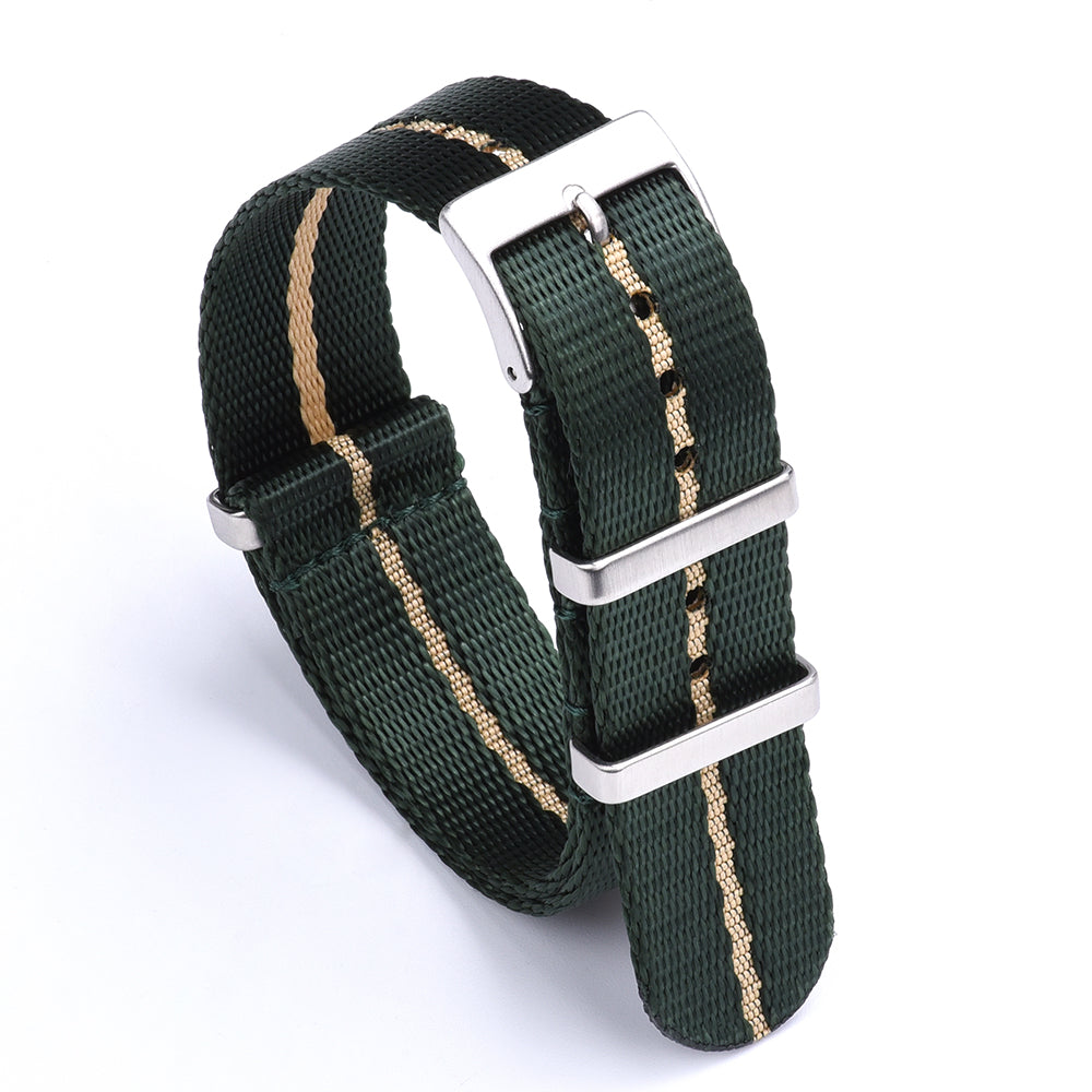 Halifax Watch Bands - Seat Belt Luxury NATO Strap