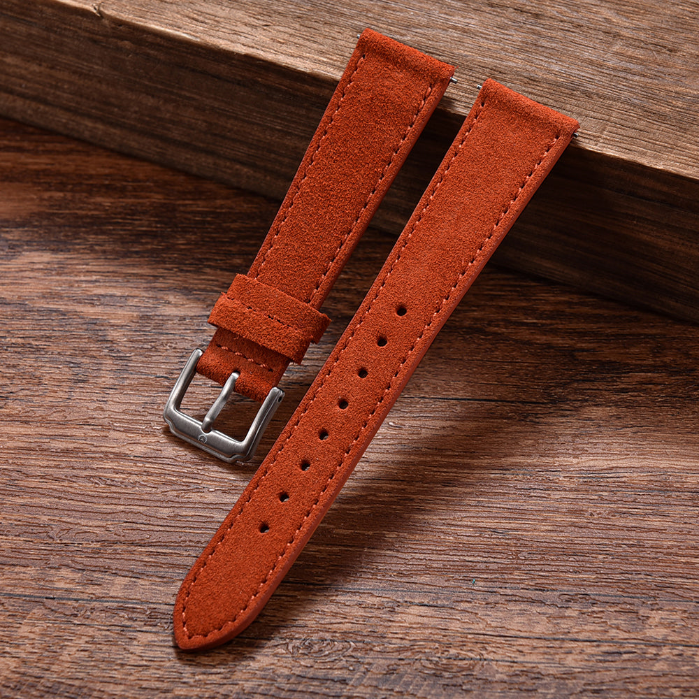 Halifax Watch Bands - Premium Suede Leather