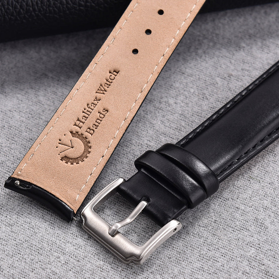 Halifax Watch Bands - Contour Luxe Leather Strap