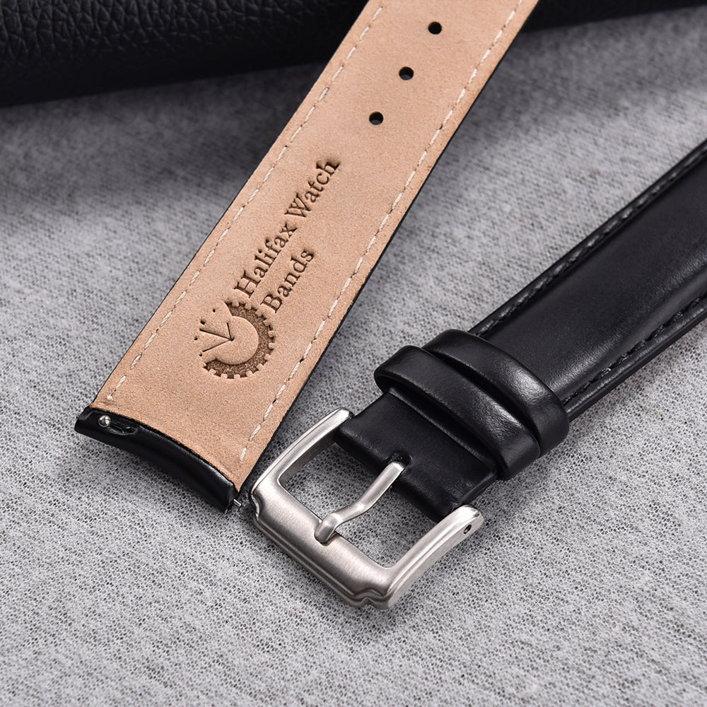 Halifax Watch Bands - Contour Luxe Leather Strap