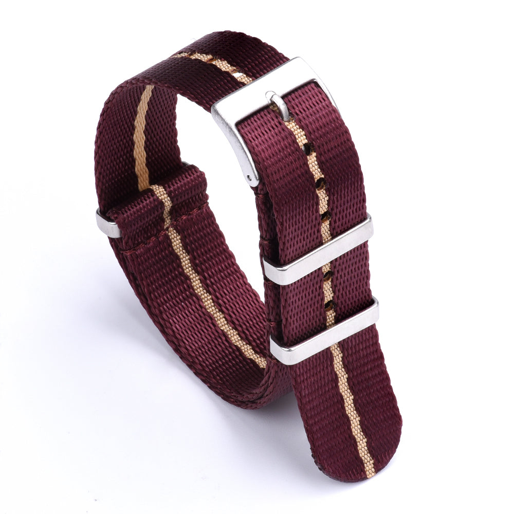 Halifax Watch Bands - Seat Belt Luxury NATO Strap