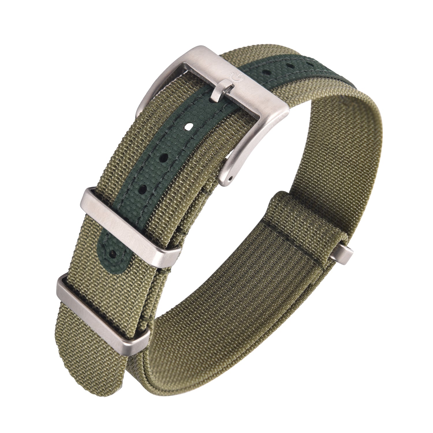 Halifax Watch Bands - Stronghold Webbed NATO Strap - FKM Reinforced
