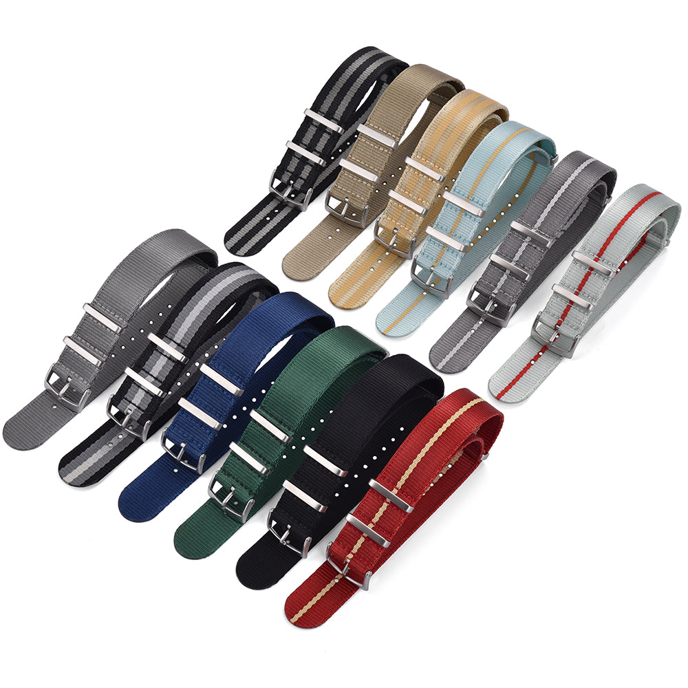 Halifax Watch Bands - Seat Belt Luxury NATO Strap 2.0