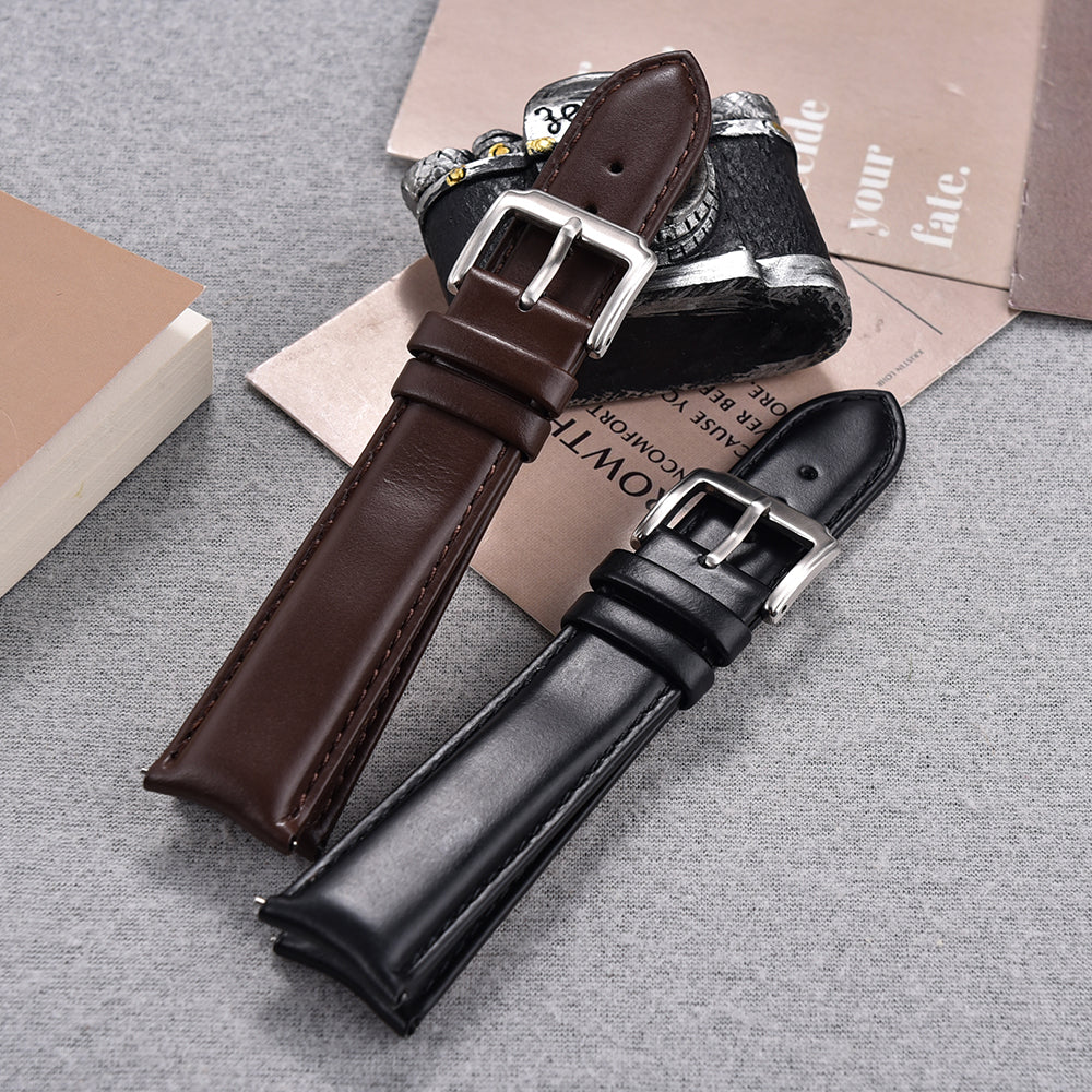 Halifax Watch Bands - Contour Luxe Leather Strap