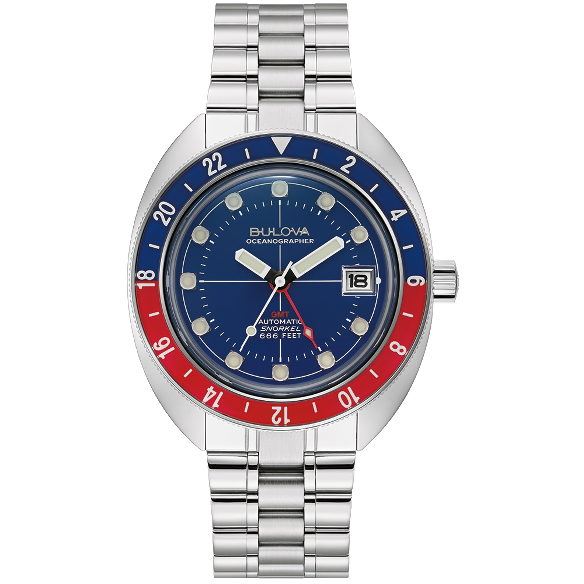 Bulova - Oceanographer 'Devil Diver' GMT 96B405