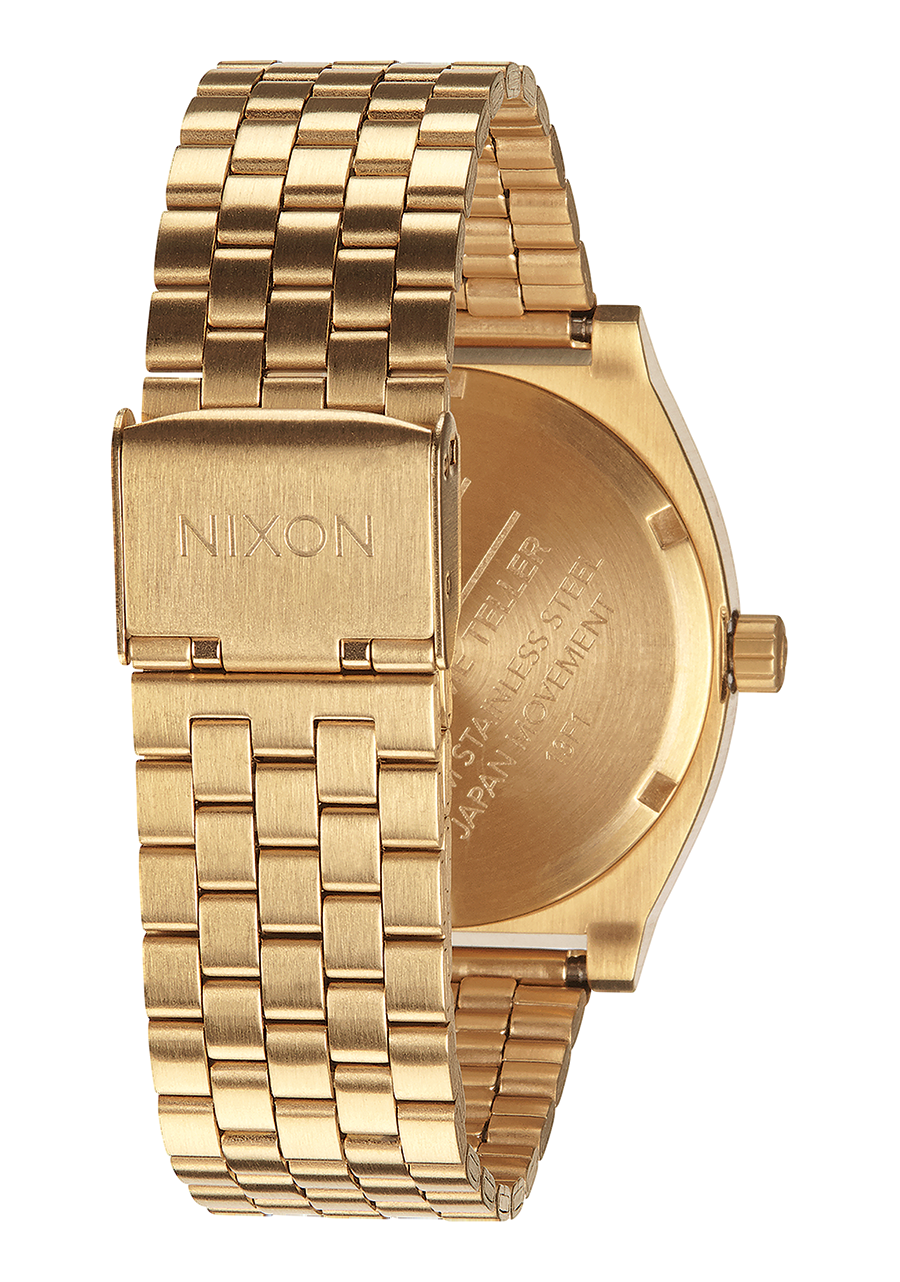 Montre Nixon Time Teller 37mm - Or/Bordeaux Soleil
