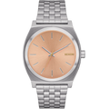 Montre Nixon Time Teller 37 mm - Argent/Saumon