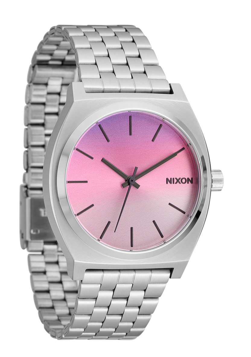 Nixon Watch Time Teller Solar - Chocolat/Cappuccino