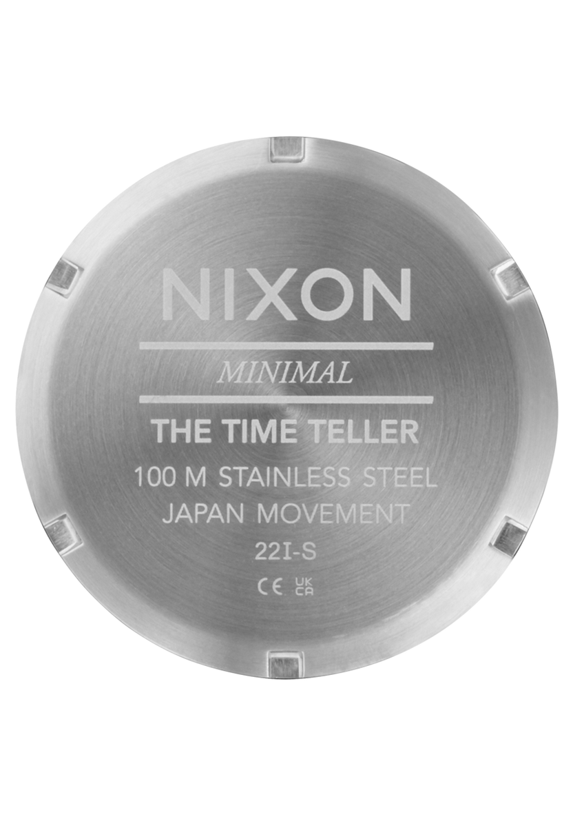 Nixon Watch Time Teller Solar - Chocolat/Cappuccino