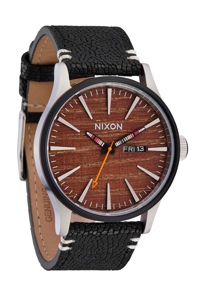 Nixon Sentry SS 42mm - Argent/Corail