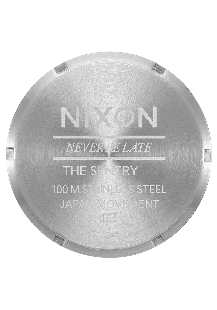 Nixon Sentry SS 42mm - Argent/Corail