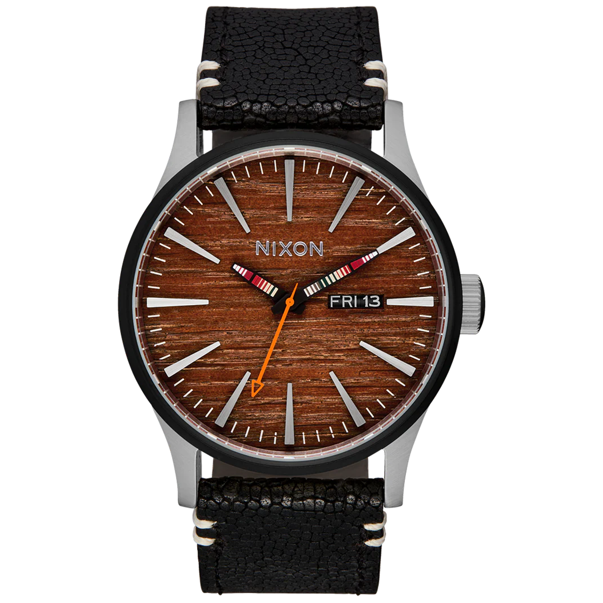 Nixon Sentry SS 42mm - Argent/Corail