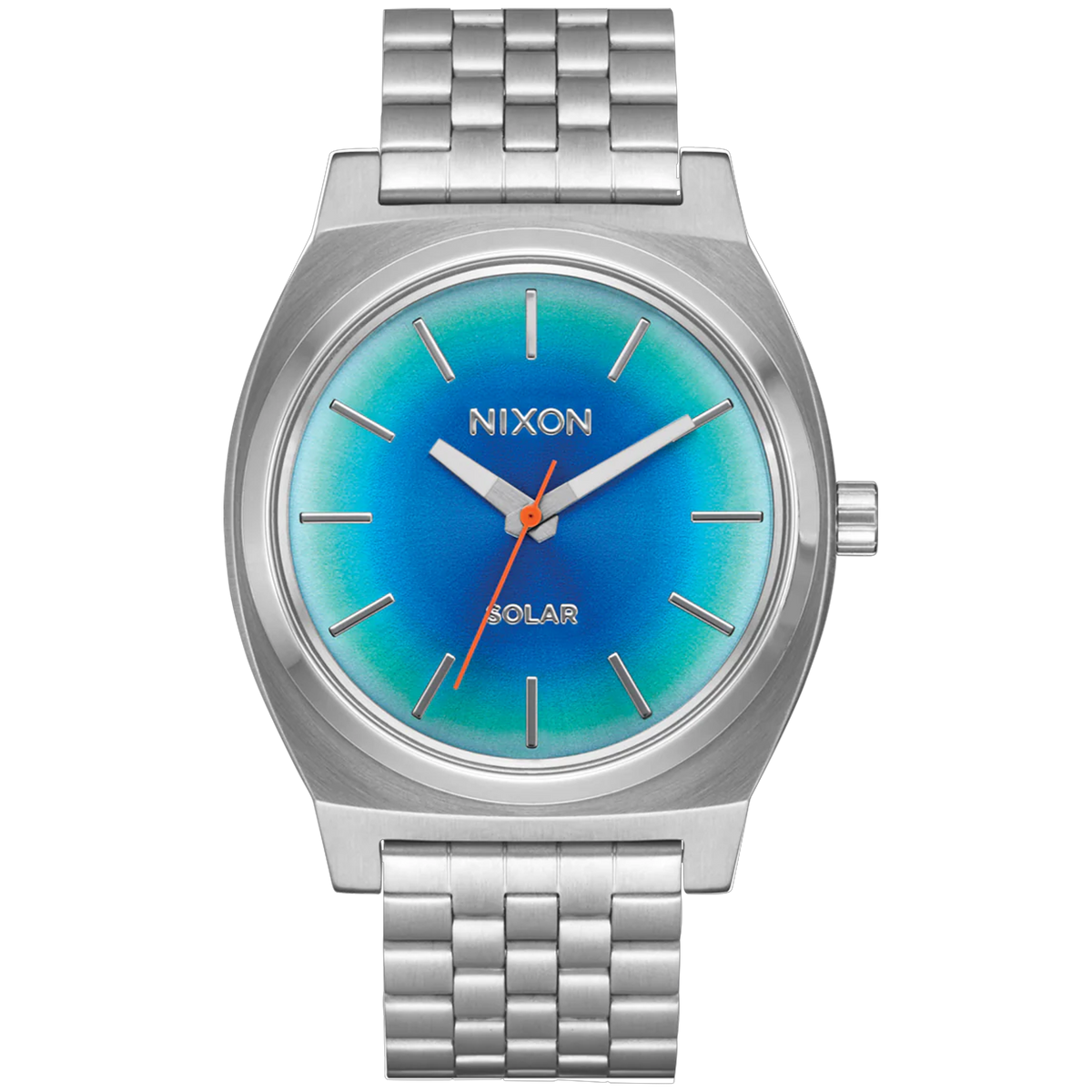 Montre solaire Nixon Time Teller - Argent/Arc-en-ciel