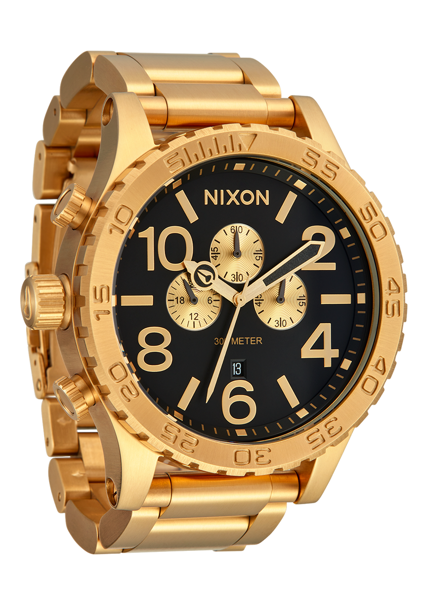Nixon Watch 51-30 Chrono - All Gold/Black