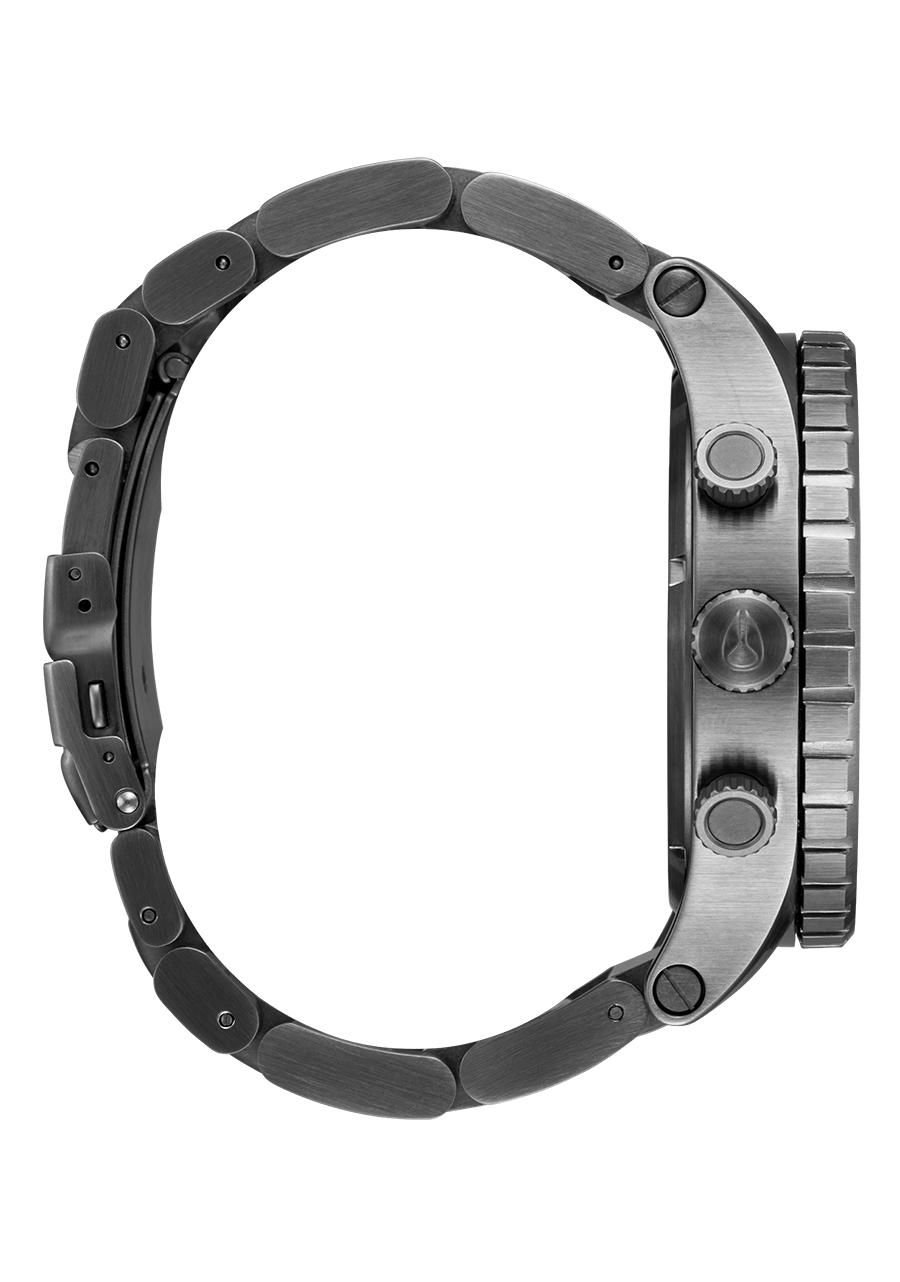 Nixon Watch 51-30 Chrono - Light Gunmetal/DK Forest