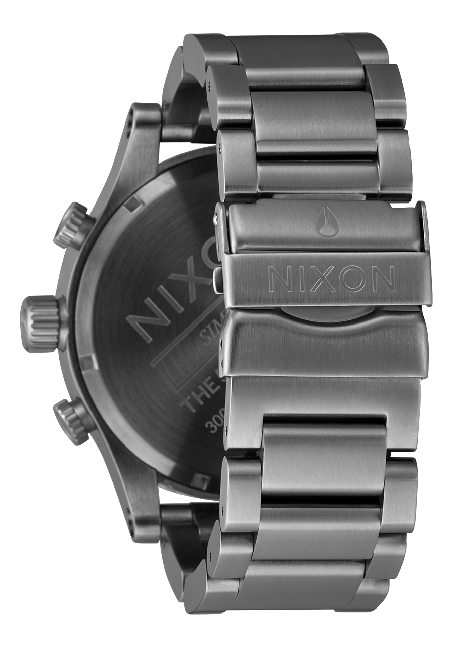 Nixon Watch 51-30 Chrono - Light Gunmetal/DK Forest