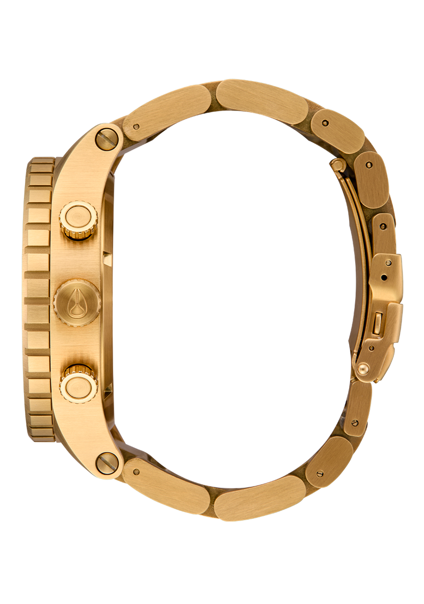 Nixon Watch 51-30 Chrono - Gold/Turquise/Gold