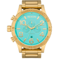 Nixon Watch 51-30 Chrono - Gold/Turquise/Gold