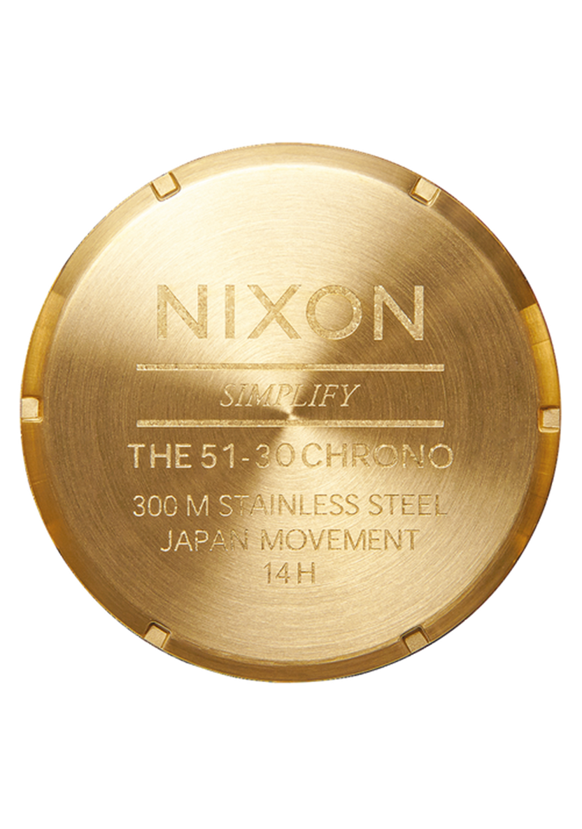 Nixon Watch 51-30 Chrono - 4th Dim Gold/Black