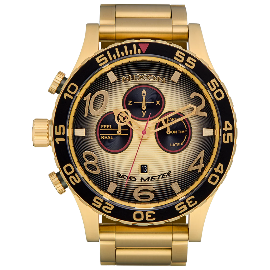 Nixon Watch 51-30 Chrono - 4th Dim Gold/Black