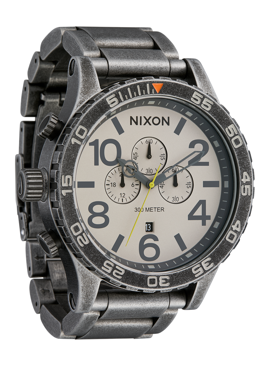 Nixon Watch 51-30 Chrono - Antique Silver/Pumice