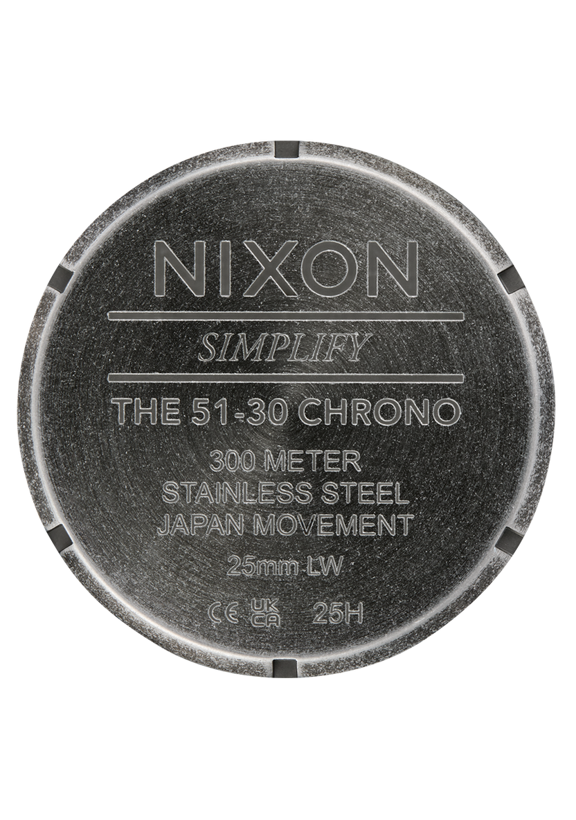 Nixon Watch 51-30 Chrono - Antique Silver/Pumice